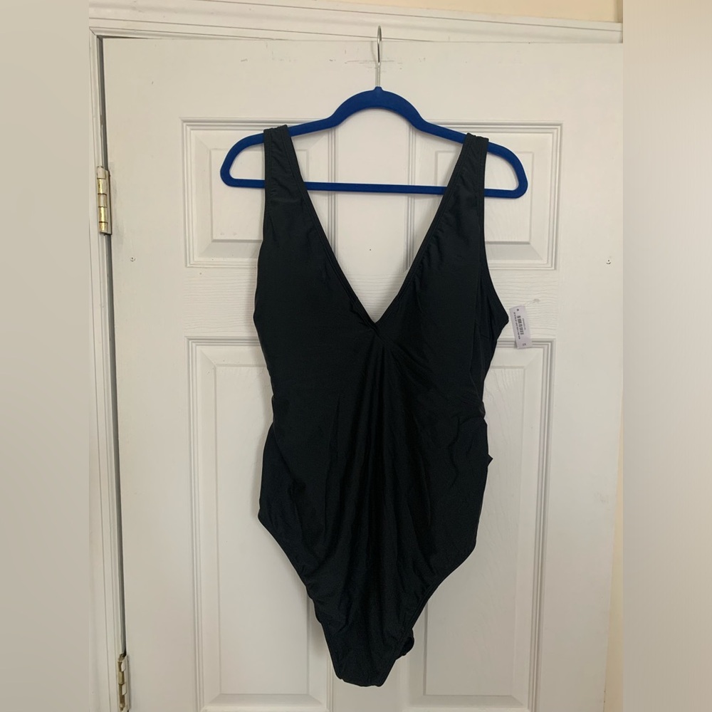 Adore Me NWT black one piece